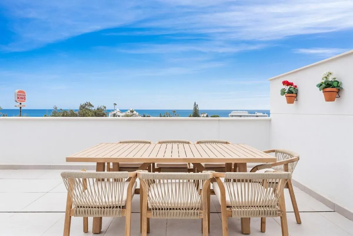 公寓 Casa De Los Amigos Sea View 埃斯特波纳